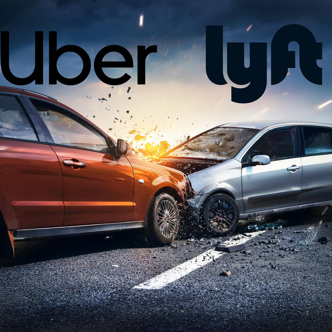 Uber Lyft Car Crash